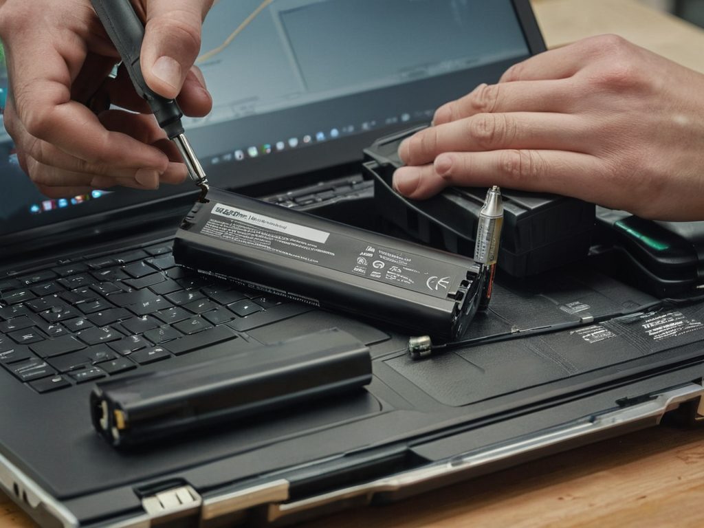 Laptop Akku tauschen: Wann und wie?: fachgerechte Reparatur & Diagnose